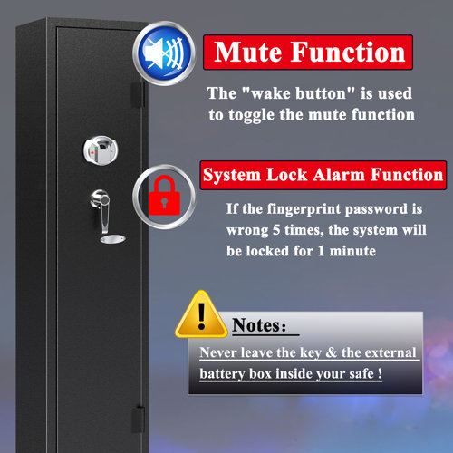 Kaer Gun Safe Lock Reviews Wayfair